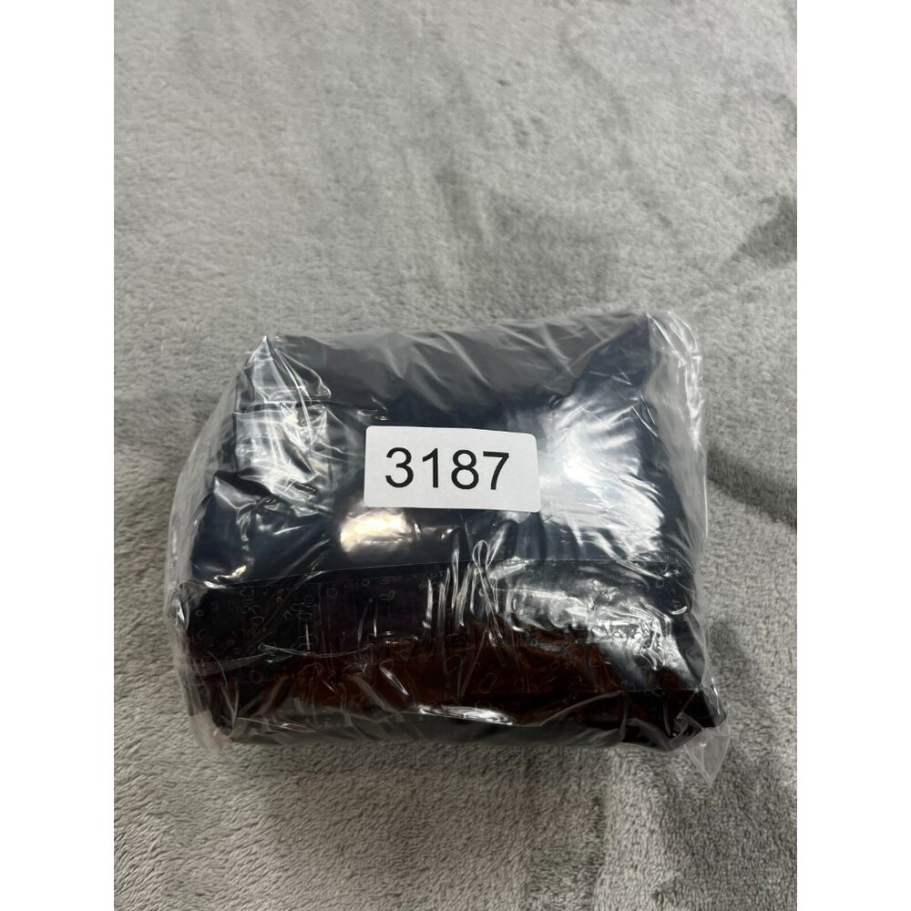 Unique Sales Co Crewneck Mens Medium Black Nylon Adams USA Pullover Made USA Y2K - Picture 7 of 7